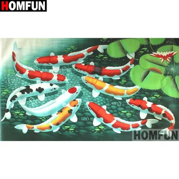 HOMFUN Full Square/Round Drill 5D DIY Diamond Painting "Fish landscape" Embroidery Cross Stitch 5D Home Decor A18050
HOMFUN Full Square/Round Drill 5D DIY Diamond Painting "Fish landscape" Embroidery Cross Stitch 5D Home Decor A18050