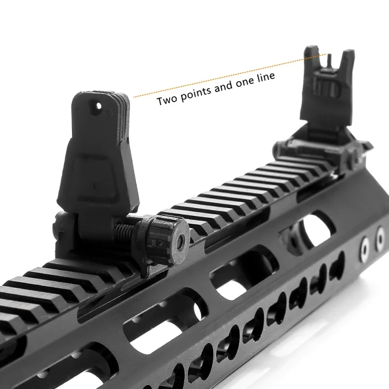 45 Degree Adjustable 20mm Track Tactical Hunting Flip Up Front Rear Rapid Transition Backup Iron Sight Set
45 Degree Adjustable 20mm Track Tactical Hunting Flip Up Front Rear Rapid Transition Backup Iron Sight Set