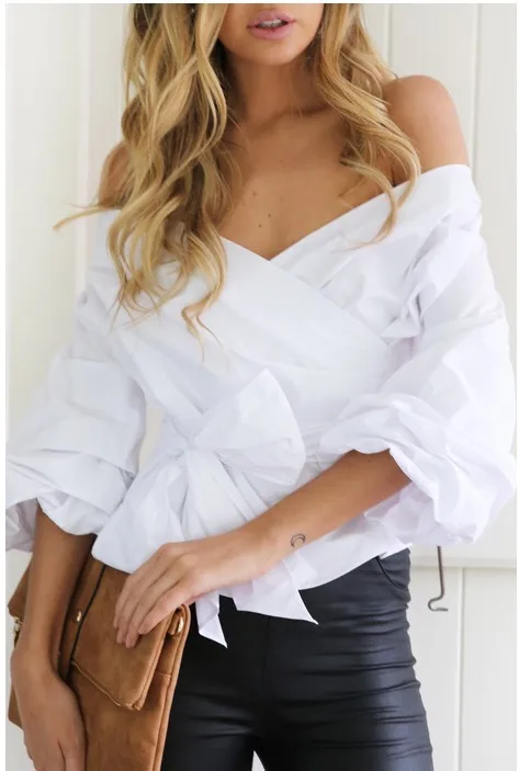 Polyester Blusa Women Tops Vadim Limited Regular Blouse Free Shipping 2019 New Sexy Strapless Cross Straps Shirt Clothing
Polyester Blusa Women Tops Vadim Limited Regular Blouse Free Shipping 2019 New Sexy Strapless Cross Straps Shirt Clothing