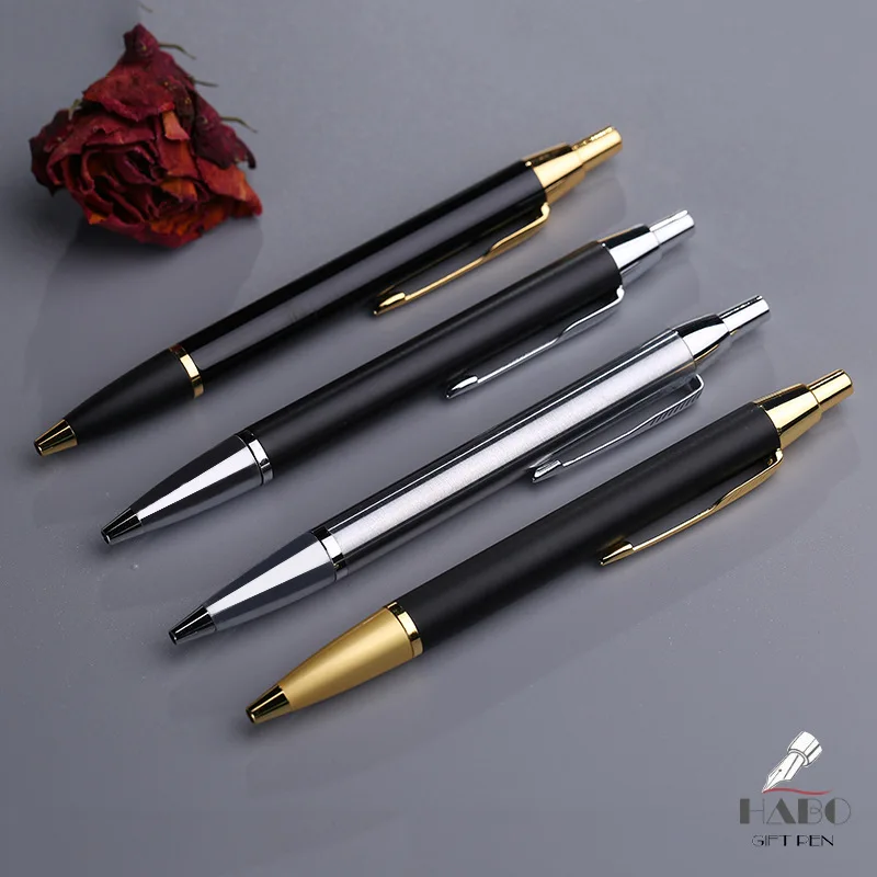 10pcs/lot BY-858215 high quality metal push ball-point pen creative gift ball-point pen promotion advertisement signature pen
10pcs/lot BY-858215 high quality metal push ball-point pen creative gift ball-point pen promotion advertisement signature pen