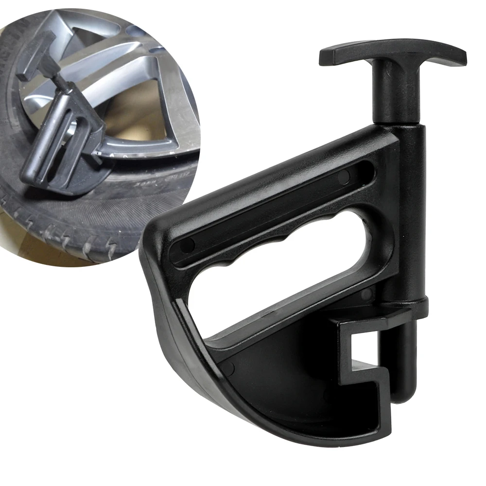 LEEPEE Rim Clamp Adaptor Pry Wheel Changing Helper Car Tire Changer Bead Clamp Tyre Machine Bead Pressing Black Car Repair Tool
LEEPEE Rim Clamp Adaptor Pry Wheel Changing Helper Car Tire Changer Bead Clamp Tyre Machine Bead Pressing Black Car Repair Tool