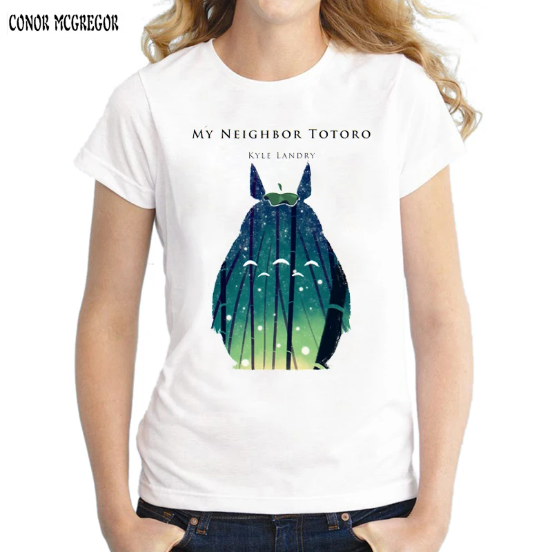 LJ Casual T-shirt Women T Shirt Harajuku Totoro Print Camisetas Mujer Tops o-neck tshirt Cute Tees Femme WMT83
LJ Casual T-shirt Women T Shirt Harajuku Totoro Print Camisetas Mujer Tops o-neck tshirt Cute Tees Femme WMT83
