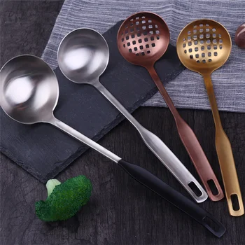 Long Handle Golden Stainless Steel Soup Ladle&Slotted Colander Spoon Set Hot Pot Strainer Filter Skimmer Kitchen Cooking Tool
Long Handle Golden Stainless Steel Soup Ladle&Slotted Colander Spoon Set Hot Pot Strainer Filter Skimmer Kitchen Cooking Tool