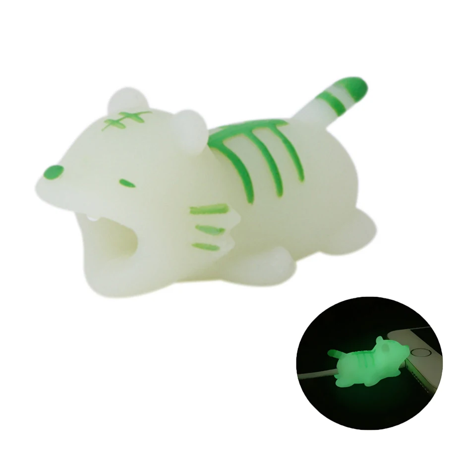 SIANCS Cute Luminous Animal doll Cable bite protector for iphone usb cable organizer winder chompers chager wire holder
SIANCS Cute Luminous Animal doll Cable bite protector for iphone usb cable organizer winder chompers chager wire holder