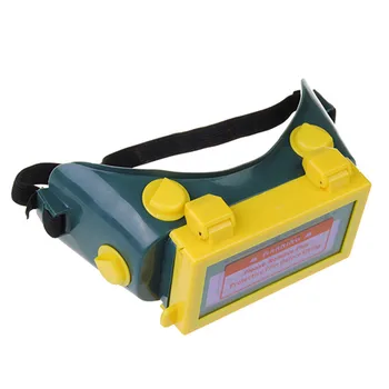 Solar Auto Darkening LCD Welding Helmet Welding Mask Welding Goggles Eyes Goggle Welder-glasses View Area 92 x 31mm
Solar Auto Darkening LCD Welding Helmet Welding Mask Welding Goggles Eyes Goggle Welder-glasses View Area 92 x 31mm