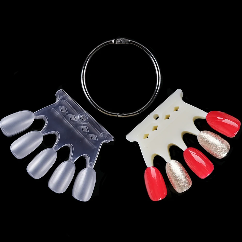 5*10pcs Crown Shape False Nail Tip Plastic Polish Swatch Natural Clear White Black Nail Art Palette Display Board Manicure TR767
5*10pcs Crown Shape False Nail Tip Plastic Polish Swatch Natural Clear White Black Nail Art Palette Display Board Manicure TR767