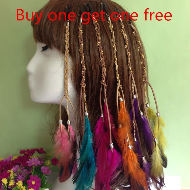 2pcs fascinator National style plume Indian tassel South Korea velvet colored feather hair accessories
2pcs fascinator National style plume Indian tassel South Korea velvet colored feather hair accessories
