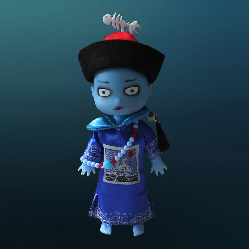 11CM Chinese style Zombie model Zombie doll Funny boys and girls toys birthday present Stir fish toy Halloween gift Dolls
11CM Chinese style Zombie model Zombie doll Funny boys and girls toys birthday present Stir fish toy Halloween gift Dolls