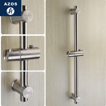 Azos Shower Rod SUS304 Stainless Steel Nickel Brushed Rise And Fall Rotatable Bracket Convenient Shower Room Round HSSJ019D
Azos Shower Rod SUS304 Stainless Steel Nickel Brushed Rise And Fall Rotatable Bracket Convenient Shower Room Round HSSJ019D