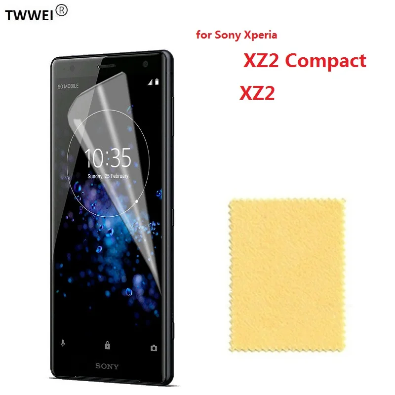 Glossy Clear LCD Screen Protector for Sony Xperia XZ2 Compact Protective Film on for Sony XZ2 Compact Screen Protector Film Foil
Glossy Clear LCD Screen Protector for Sony Xperia XZ2 Compact Protective Film on for Sony XZ2 Compact Screen Protector Film Foil