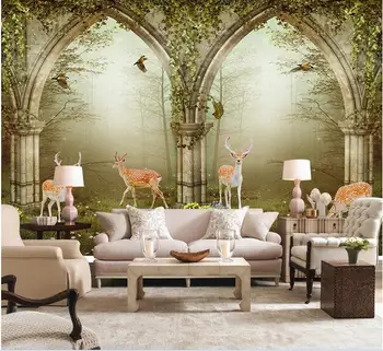 3d wallpaper custom mural non-woven wall stickers 3 d milu deer forest setting wall decoration wallpaper for walls 3 d 
3d wallpaper custom mural non-woven wall stickers 3 d milu deer forest setting wall decoration wallpaper for walls 3 d
