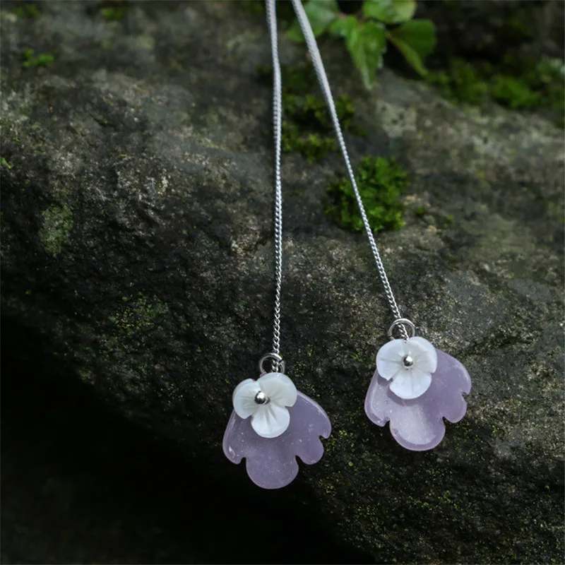 women earring 2018 new 3 colors shell flower long chain pendant shape brinco jewelry accessories sexy girl drop earrings BD101
women earring 2018 new 3 colors shell flower long chain pendant shape brinco jewelry accessories sexy girl drop earrings BD101