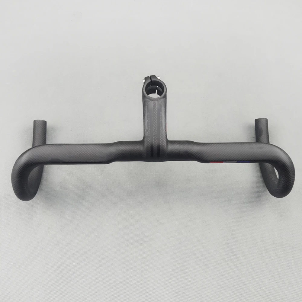 Road White/Black Matte Bike Road Carbon Handlebars One-piece Full Carbon Stem Fiber Ultralight 28.6mm*400/420/440MM Accessories
Road White/Black Matte Bike Road Carbon Handlebars One-piece Full Carbon Stem Fiber Ultralight 28.6mm*400/420/440MM Accessories