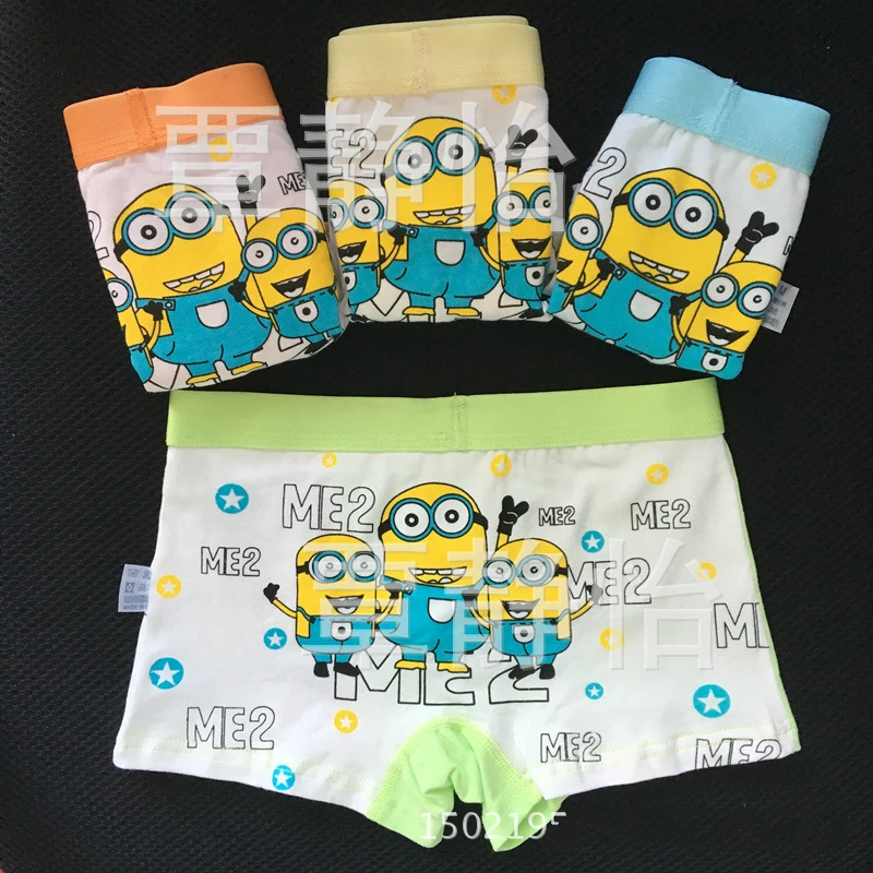 4 Pcs/lot Cartoon Boys Underwear Soft Breathable Kids Boxer for 2-15Yrs Baby Panties Kawaii Boy Briefs Underpants
4 Pcs/lot Cartoon Boys Underwear Soft Breathable Kids Boxer for 2-15Yrs Baby Panties Kawaii Boy Briefs Underpants