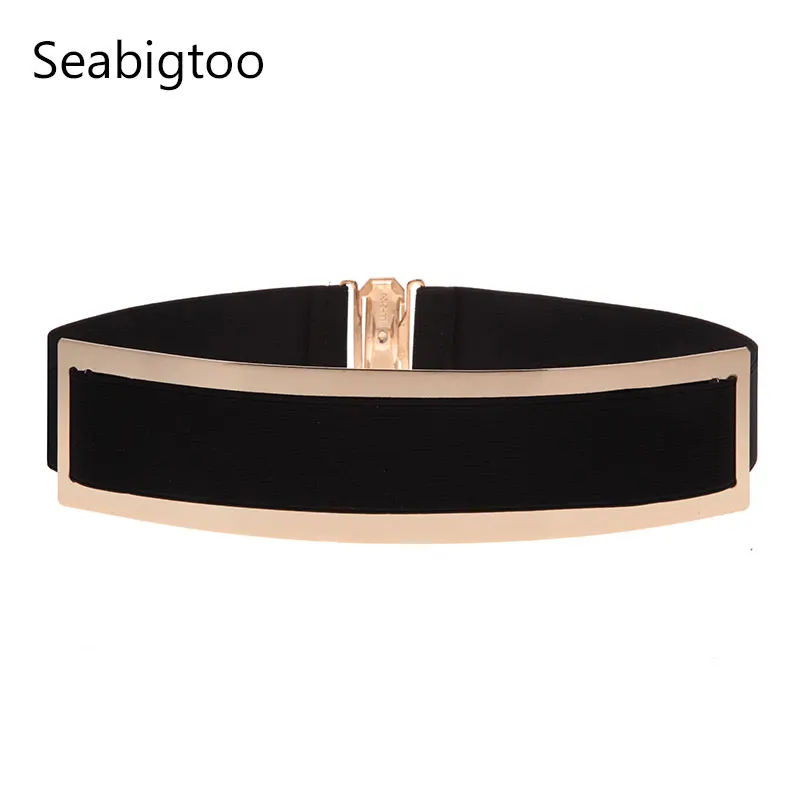 Seabigtoo elastic belts for women metal elastic belts female metal buckle ladies belts for dresses women fashion 2018 women tops
Seabigtoo elastic belts for women metal elastic belts female metal buckle ladies belts for dresses women fashion 2018 women tops