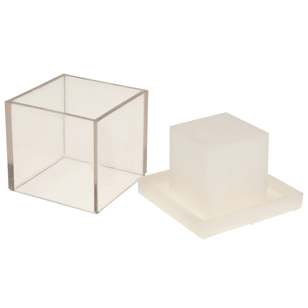 Hollow Center Designs Candle Making Moulds DIY Handmade Aromatherapy Candle Scented Candle Tealight Dried Flower Mold Tools