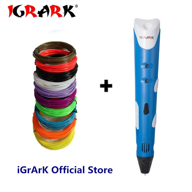 iGrArK Factory Outlet 3D Pen Add 3Color Filaments 3D Printing Pen 3D/ 1 Generation Best Children Present 3D Stereo Drawing Pen
iGrArK Factory Outlet 3D Pen Add 3Color Filaments 3D Printing Pen 3D/ 1 Generation Best Children Present 3D Stereo Drawing Pen