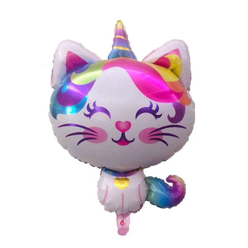 1pc Cute Rainbow Unicorn Cat Balloon 18inch Babyshower Party Decoration Foil Balloons Animal Theme Baby Party Supplies Globos
1pc Cute Rainbow Unicorn Cat Balloon 18inch Babyshower Party Decoration Foil Balloons Animal Theme Baby Party Supplies Globos