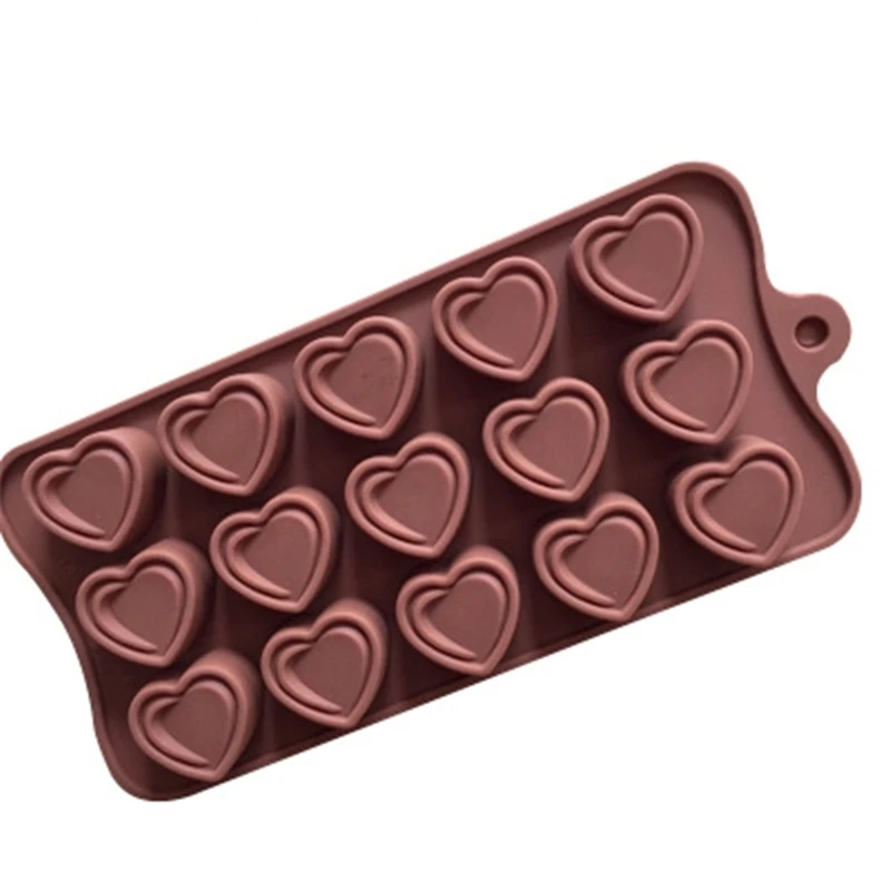 15 Double Layer Love Series Silicone Chocolate Mold Handmade Ice cube Soap Mold Baking Tool Kitchen Accessorie 100% Brand New
15 Double Layer Love Series Silicone Chocolate Mold Handmade Ice cube Soap Mold Baking Tool Kitchen Accessorie 100% Brand New