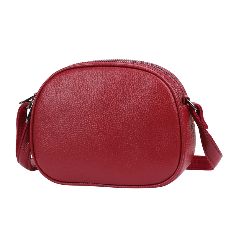 Lizi Lotus 2019 new leather handbags shoulder diagonal cross-head layer cowhide fashion wild multi-layer small round bag female
Lizi Lotus 2019 new leather handbags shoulder diagonal cross-head layer cowhide fashion wild multi-layer small round bag female