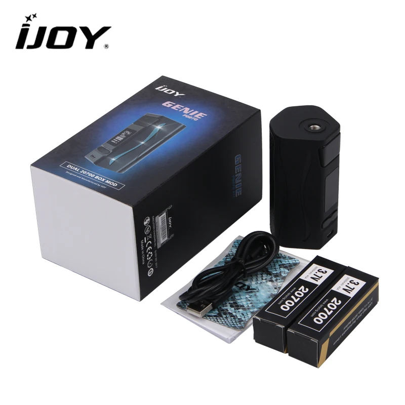 Оригинал IJOY Genie PD270 поле Mod NI/TI/SS 234 Вт с двойной 20700 Батарея Поддержка обновляемое