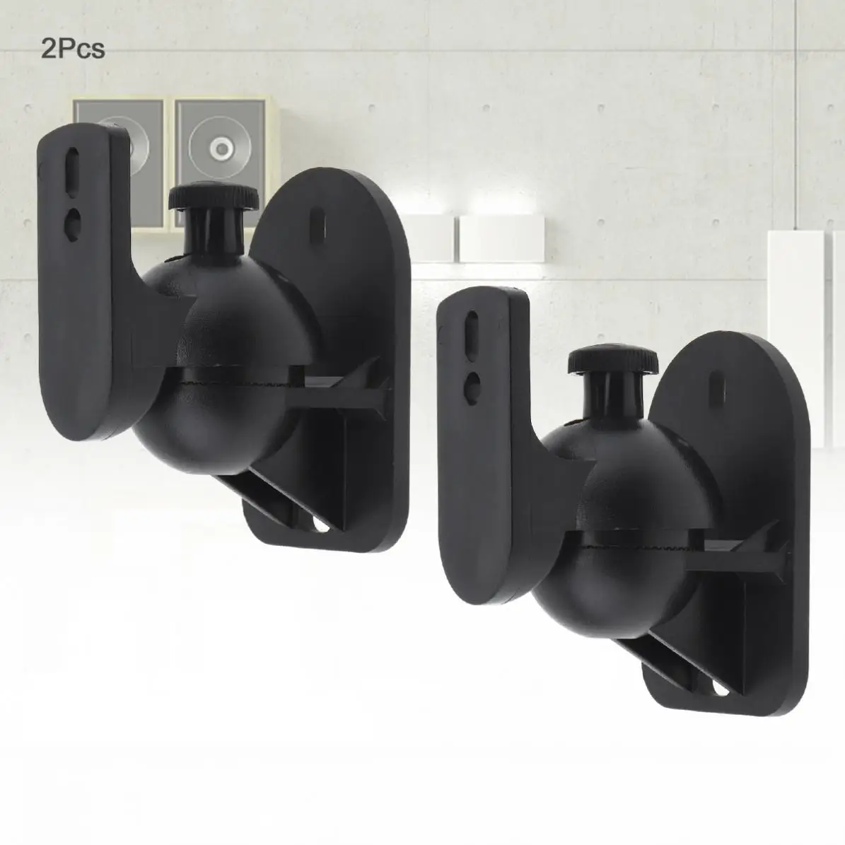 2pcs Practical Universal SW-03B 5KG Black ABS Plastics Wall Mounted Bracket for Speaker and Loudspeaker Box
2pcs Practical Universal SW-03B 5KG Black ABS Plastics Wall Mounted Bracket for Speaker and Loudspeaker Box