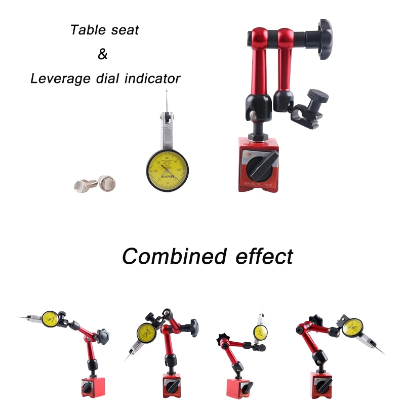 Dial Test Indicator Gauge Universal Magnetic Base Holder Stand Table Scale Precision Indicators Center Finder Measurement
Dial Test Indicator Gauge Universal Magnetic Base Holder Stand Table Scale Precision Indicators Center Finder Measurement