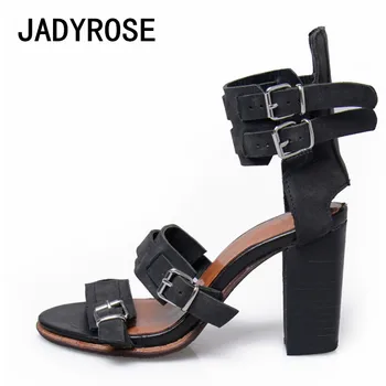 Black Real Leather Women Sandals Gladiator Ankle Strap Buckle Summer Shoes Woman 8cm Square High Heels Prom Party Sandalias
Black Real Leather Women Sandals Gladiator Ankle Strap Buckle Summer Shoes Woman 8cm Square High Heels Prom Party Sandalias