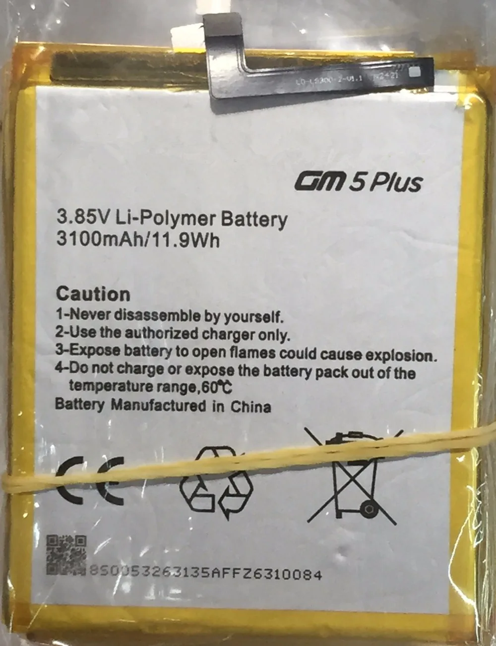 MLLSE 3100mAh GM5 Plus Battery For General Mobile Discovery 5 Plus (General Mobile GM5 Plus) Mobile phone battery
MLLSE 3100mAh GM5 Plus Battery For General Mobile Discovery 5 Plus (General Mobile GM5 Plus) Mobile phone battery
