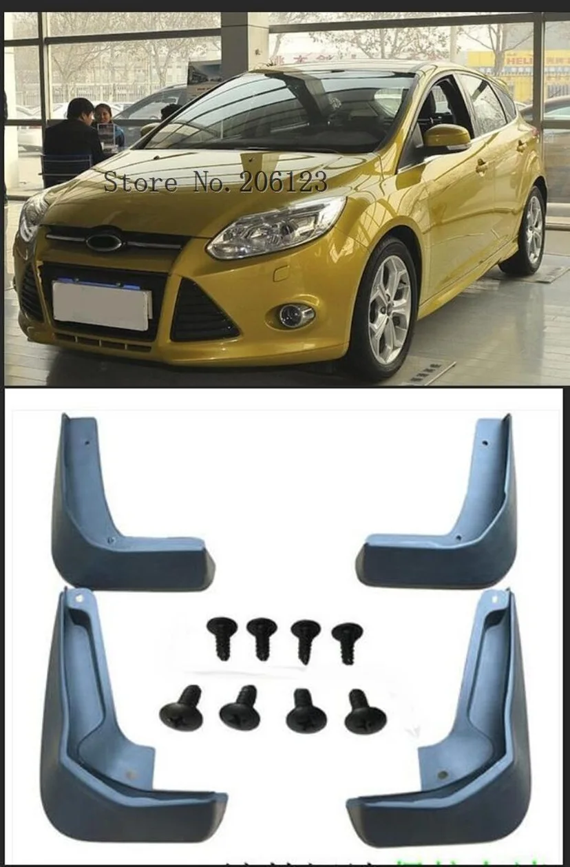 For Ford Focus 3 MK3 Hatchback 2011 - 2018 set Mud Flaps Mudguards Mudflaps Splash Guards 2016 2017 2015 2014 2013 2012
For Ford Focus 3 MK3 Hatchback 2011 - 2018 set Mud Flaps Mudguards Mudflaps Splash Guards 2016 2017 2015 2014 2013 2012