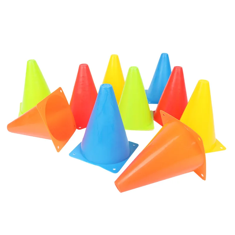 10Pcs 7 Inch Football Training Agility Cone Marker Safety Traffic Soccer Baseball Practice Agility Markers Cones Kid And Adult
10Pcs 7 Inch Football Training Agility Cone Marker Safety Traffic Soccer Baseball Practice Agility Markers Cones Kid And Adult