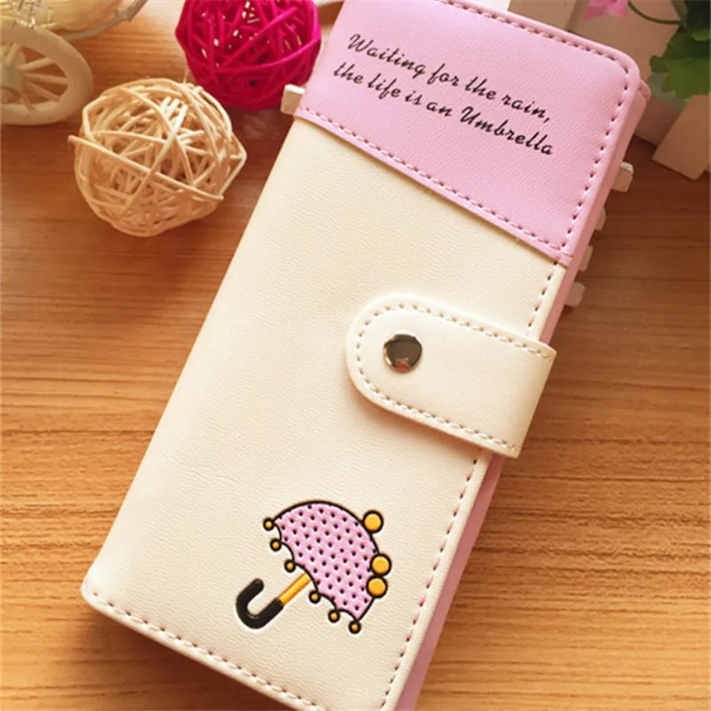 Hot sale new design Women Cute Umbrella Cartoon Printing Long section wallet multi-holders women wallet
Hot sale new design Women Cute Umbrella Cartoon Printing Long section wallet multi-holders women wallet