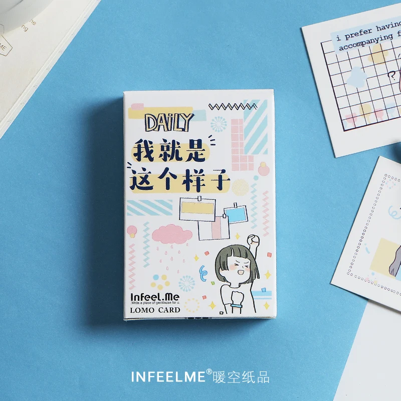 I 28Pcs \ LOMO card DIY cute creative fun greeting card blank message card mini postcard student stationery office supplies
I 28Pcs \ LOMO card DIY cute creative fun greeting card blank message card mini postcard student stationery office supplies