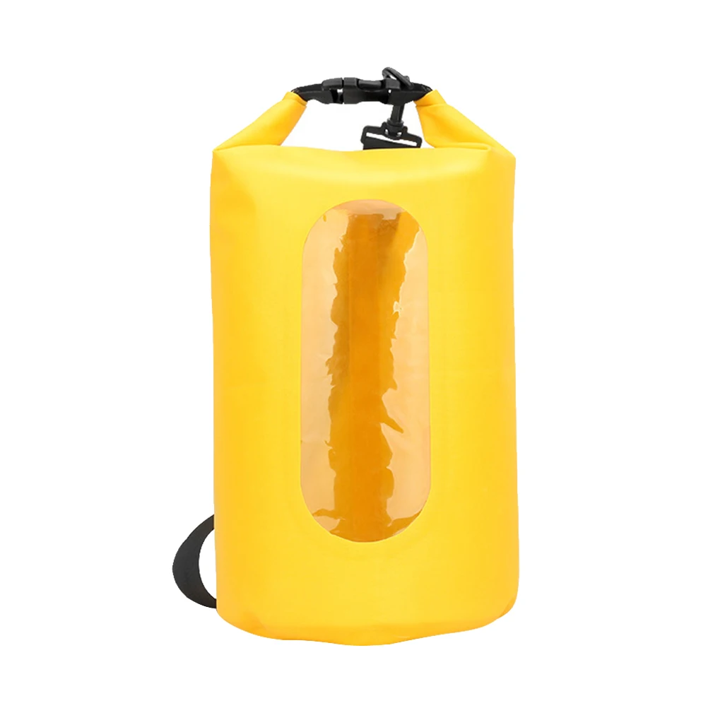 Outdoor Beach Bucket Bag Waterproof Roll Backpack Dry Compression Beach Bag for Hiking Sports (Yellow)
Outdoor Beach Bucket Bag Waterproof Roll Backpack Dry Compression Beach Bag for Hiking Sports (Yellow)