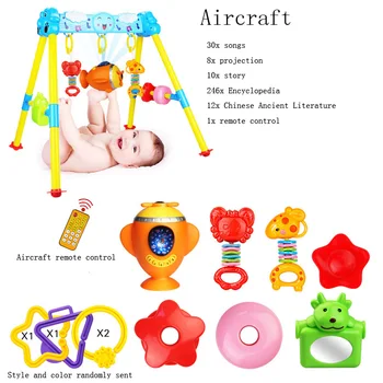 New 0-3 year old newborn baby toys baby fitness frame music projection remote control baby rattle toys
New 0-3 year old newborn baby toys baby fitness frame music projection remote control baby rattle toys
