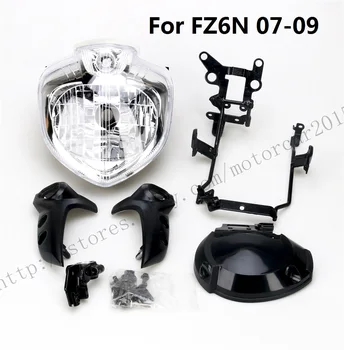 Motorcycle HEADLIGHT MIRROR BRACKETS SET HEAD LIGHT ASSEMBLY FOR YAMAHA FZ6N 2007 2008 2009
Motorcycle HEADLIGHT MIRROR BRACKETS SET HEAD LIGHT ASSEMBLY FOR YAMAHA FZ6N 2007 2008 2009