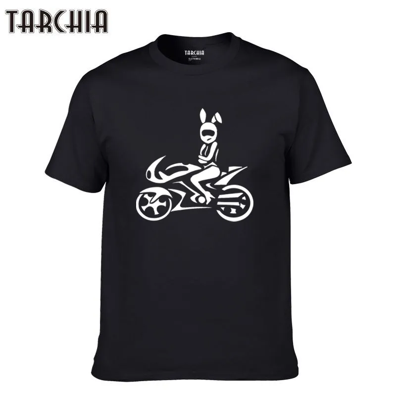 TARCHIA T-Shirt Tee Shirts 2018 student fashion Print O-Neck Summer cotton Short Sleeve new Tops boy male Men rabit bicycle
TARCHIA T-Shirt Tee Shirts 2018 student fashion Print O-Neck Summer cotton Short Sleeve new Tops boy male Men rabit bicycle