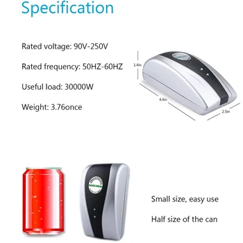200Pcs/Lot Power Energy Electricity Saving Box Saver EU Plug Device Voltage 90V-240V Energy Saver EU Plug 90V-240V
200Pcs/Lot Power Energy Electricity Saving Box Saver EU Plug Device Voltage 90V-240V Energy Saver EU Plug 90V-240V
