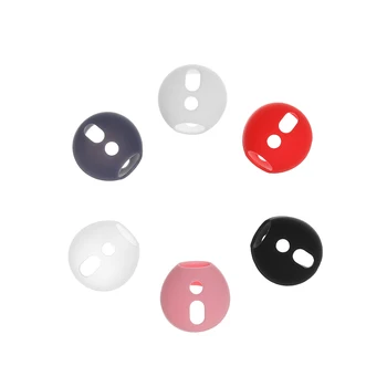 2 Pair Silicone Antislip Earbuds tips Caps Fashion Earphone Case Cover for Apple Airpods Soft Protective Sleeve 6 Colors
2 Pair Silicone Antislip Earbuds tips Caps Fashion Earphone Case Cover for Apple Airpods Soft Protective Sleeve 6 Colors