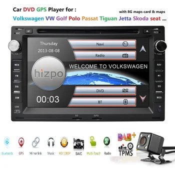 

7"Touch Screen Car DVD Player for VW Golf4 T4 Passat B5 Sharan with RDS BT GPS Bluetooth Radio Canbus SD USB Free Camera+8GB Map