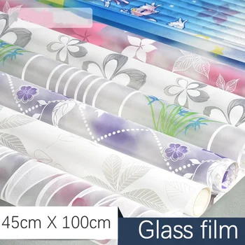 45X100cm Frosted window glass sticker light opaque bathroom sliding door blackout window film decoration personality creative
45X100cm Frosted window glass sticker light opaque bathroom sliding door blackout window film decoration personality creative