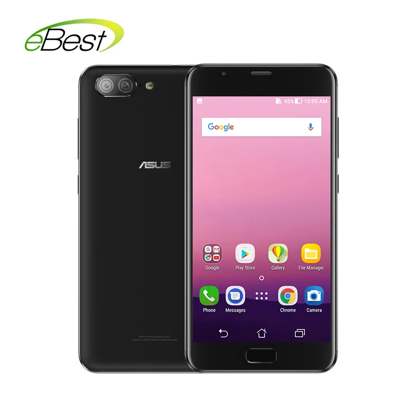 

ASUS ZenFone 4 max ZB500TL Pegasus 4A Smartphone 5.0 inch HD MT6737 3GB RAM 32GB ROM 4100mAh Type C Fingerprint Android Phones
