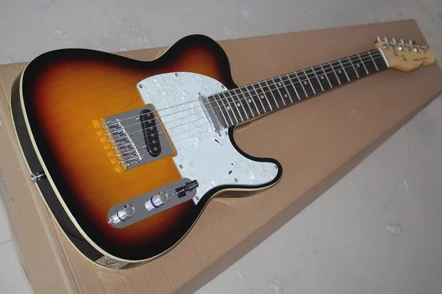 ecaster Sunburst Electric Guitarras