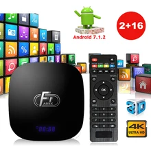 A95X F1 สมาร์ททีวีกล่อง Android 8.1 Amlogic S905W Quad Core ชุดกล่องด้านบน 4K 2G 16G 2.4GHz WiFi A95XF1 สนับสนุน H.265 4K PK X96 mini(China)