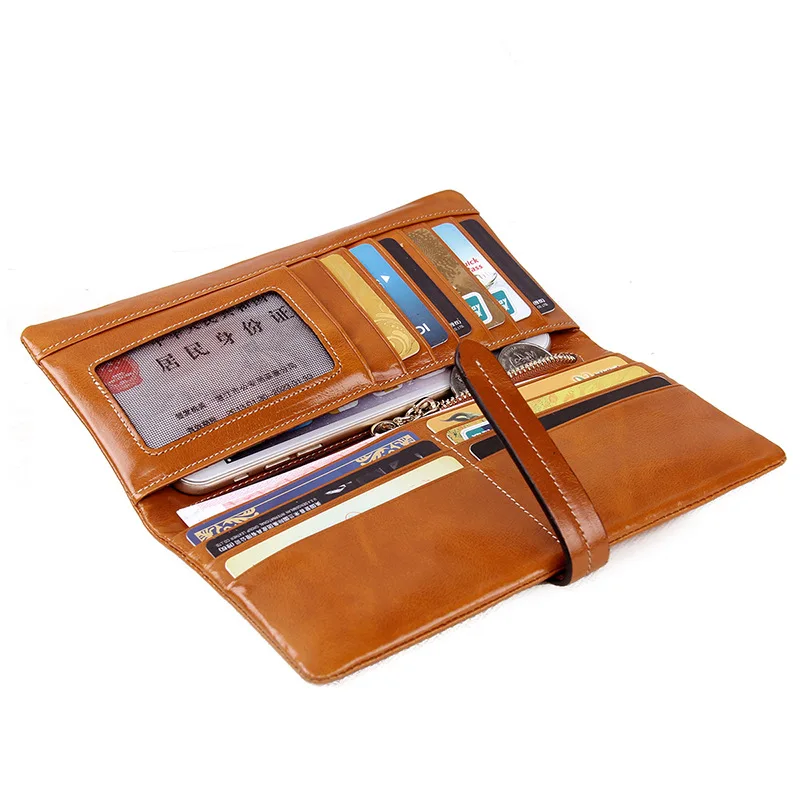 Ladies Wallet Long Genuine Leather Casual Large Clutch Women's Purses for Money Long Phone Wallet Credit Card Holder 2019
Ladies Wallet Long Genuine Leather Casual Large Clutch Women's Purses for Money Long Phone Wallet Credit Card Holder 2019
