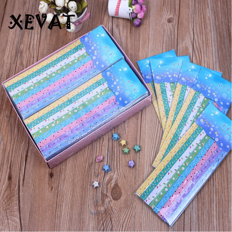 152 pcs/lot wholesale origami lucky star paper DIY Making stars paper material lovely handmade chirstmas gift new year gift
152 pcs/lot wholesale origami lucky star paper DIY Making stars paper material lovely handmade chirstmas gift new year gift