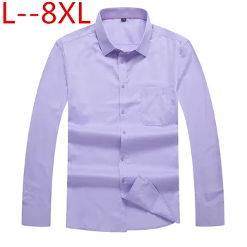 plus size 10XL 8XL 6XL 5XL New Arrival Brand solid Shirt Men sping autumn Slim Fit Dress Casual long Sleeve Shirt Male Camisas
plus size 10XL 8XL 6XL 5XL New Arrival Brand solid Shirt Men sping autumn Slim Fit Dress Casual long Sleeve Shirt Male Camisas
