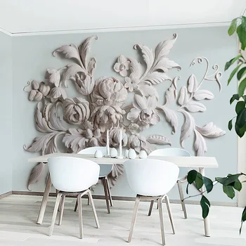 Aesthetic European Style Flower Relief TV Background Wall Painting 3D Wall Murals Wallpapers Landscape Living Room Papel Pintado
Aesthetic European Style Flower Relief TV Background Wall Painting 3D Wall Murals Wallpapers Landscape Living Room Papel Pintado