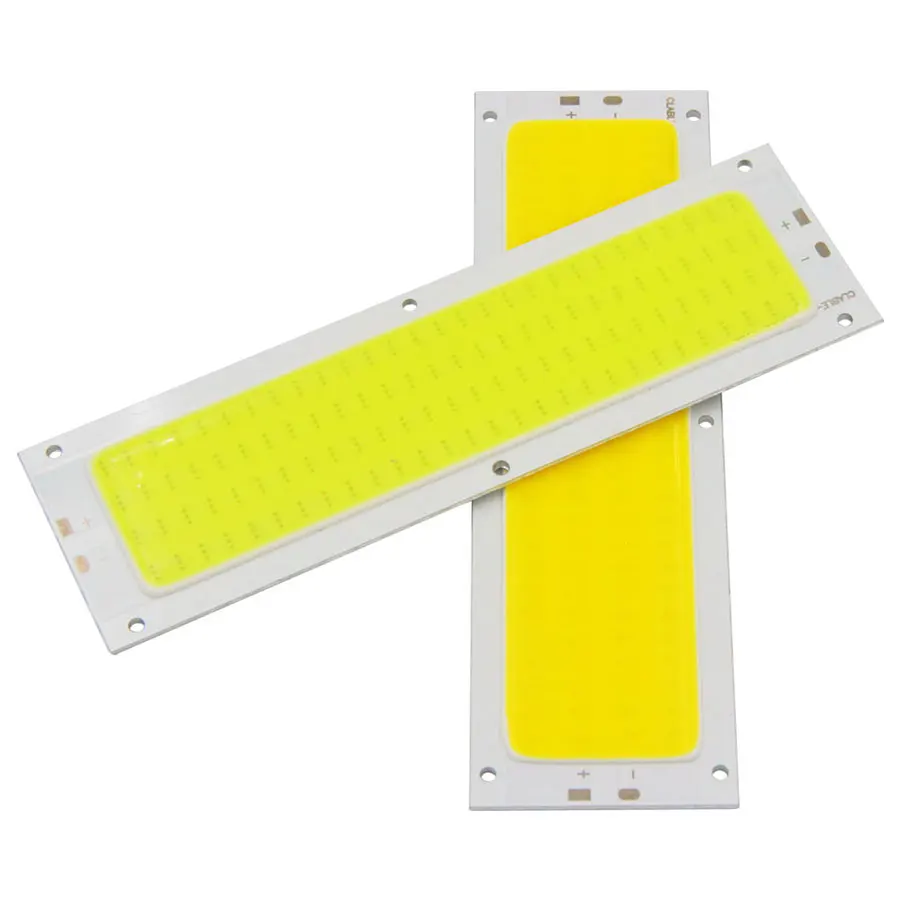 Rectangle DC 12V 3W COB LED lamp light bulb Bead cool white for light car or diy