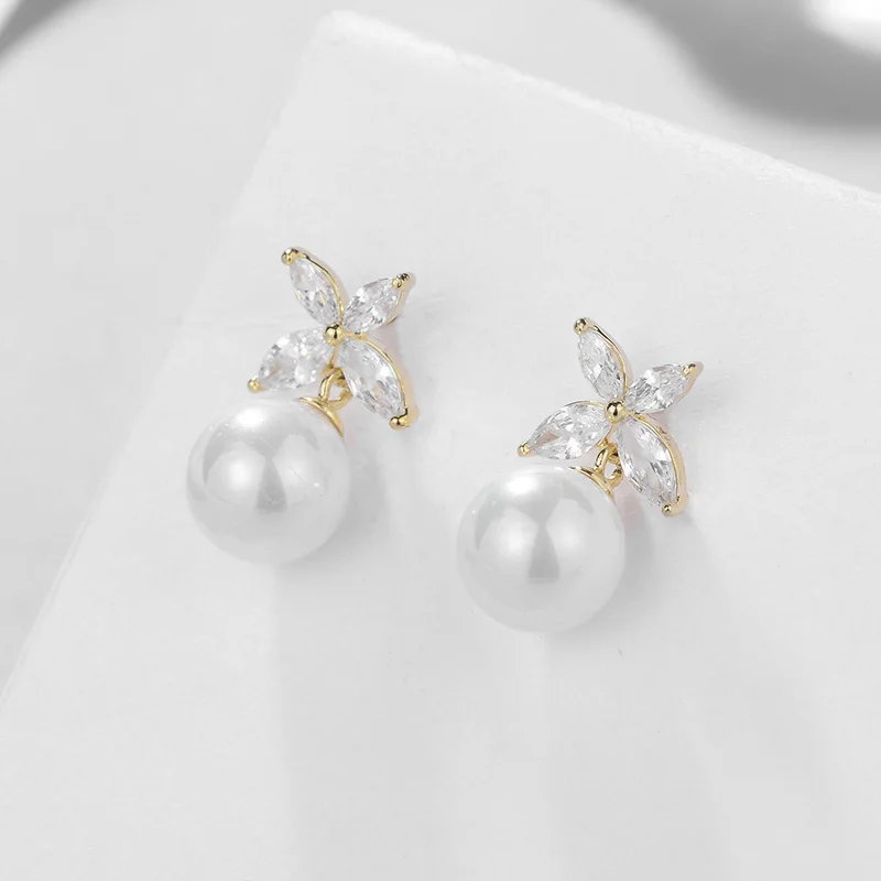 HONGYE AAA Zircon Bling Bling Drop Earrings for Wedding Pearl Copper Women Dangling Earrings Femme Brincos 2019
HONGYE AAA Zircon Bling Bling Drop Earrings for Wedding Pearl Copper Women Dangling Earrings Femme Brincos 2019